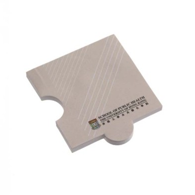 Diecut sticky memo pad with cover - HKU